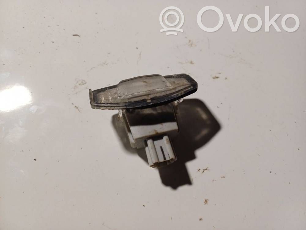 Number plate light