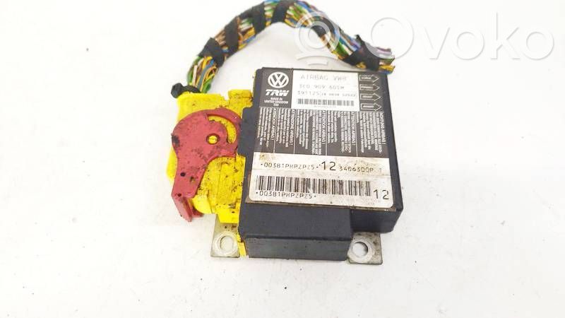 Volkswagen PASSAT B6 Unitate/modul de comandă airbaguri 
