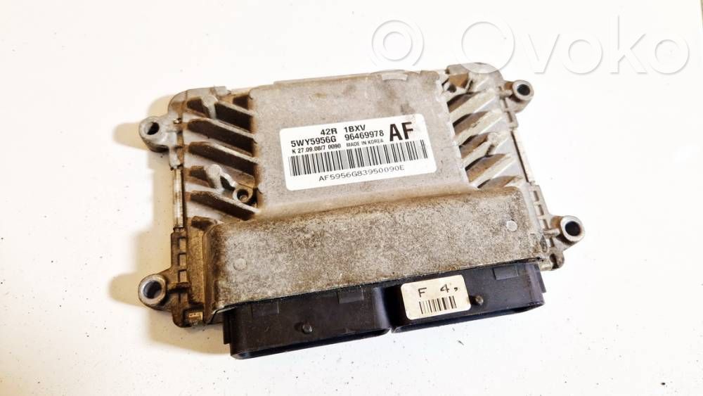Chevrolet Aveo Engine control unit/module 