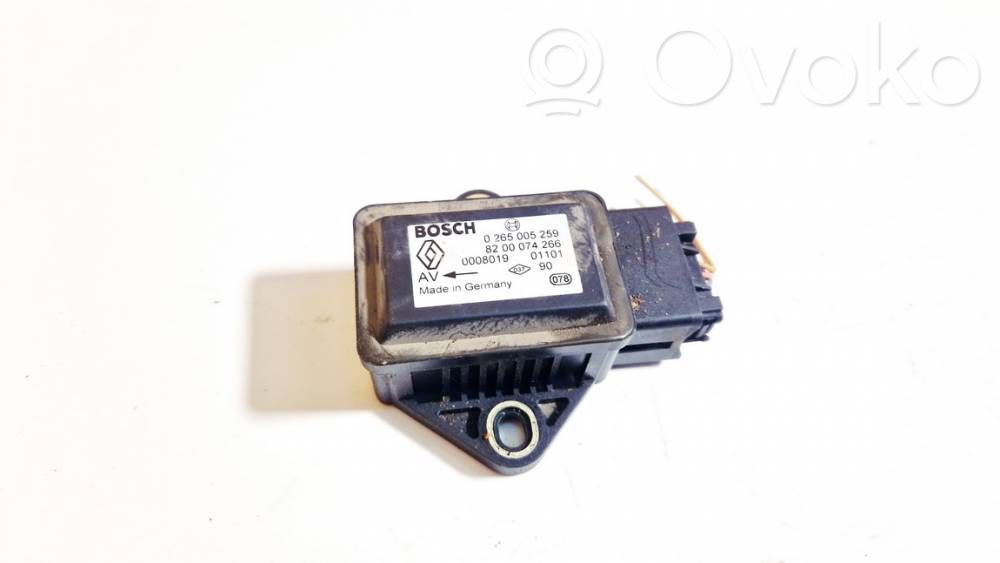 ESP Drehratensensor Querbeschleunigungssensor   8200074266,02650052590008019,02650052590008019,8200074266