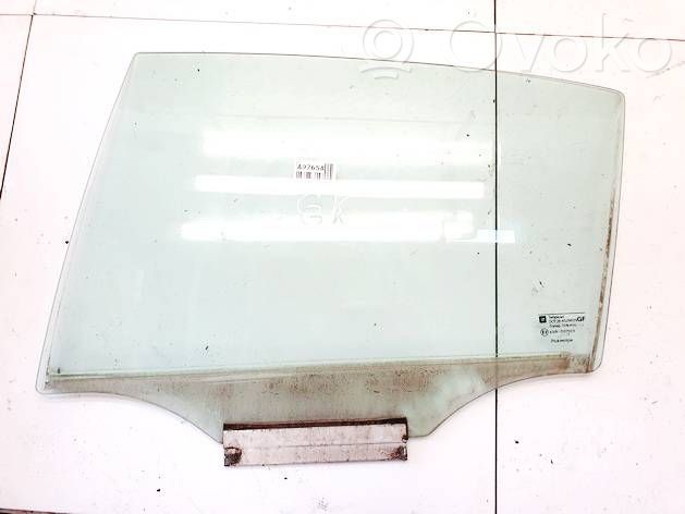 Opel Astra G Vetro del finestrino della portiera posteriore 