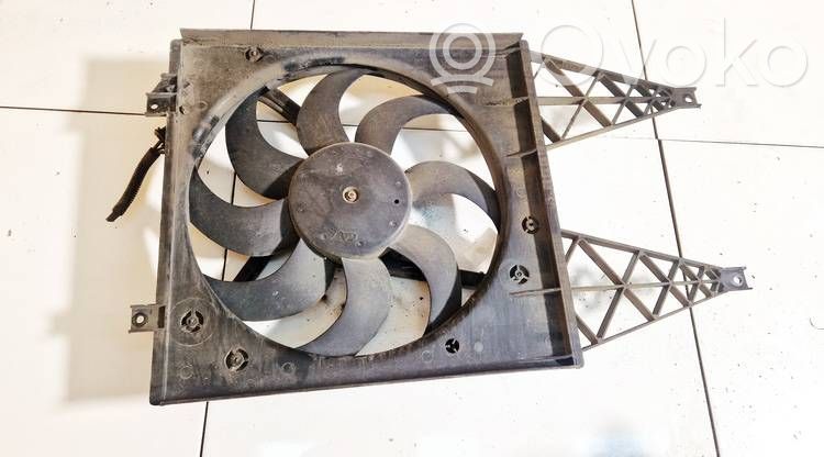 Volkswagen Polo IV 9N3 Convogliatore ventilatore raffreddamento del radiatore 