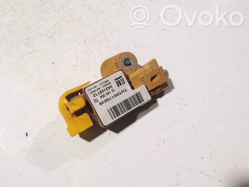 Opel Corsa C Sensor impacto/accidente para activar Airbag 