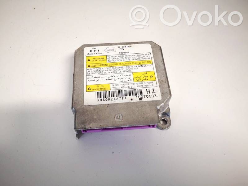 Chevrolet Kalos Airbag control unit/module 