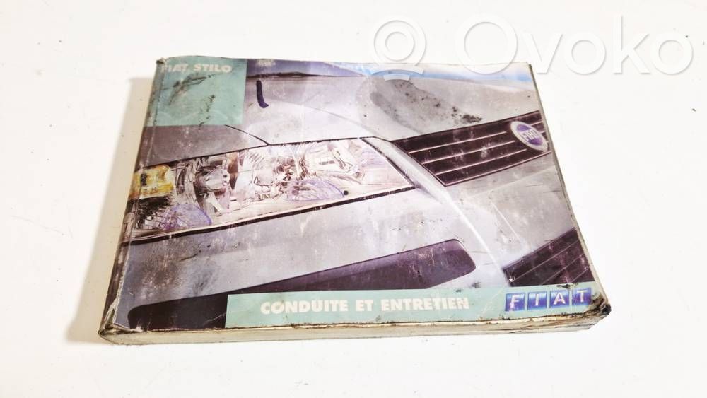 Fiat Stilo Carte/manual proprietar cu istoric service 