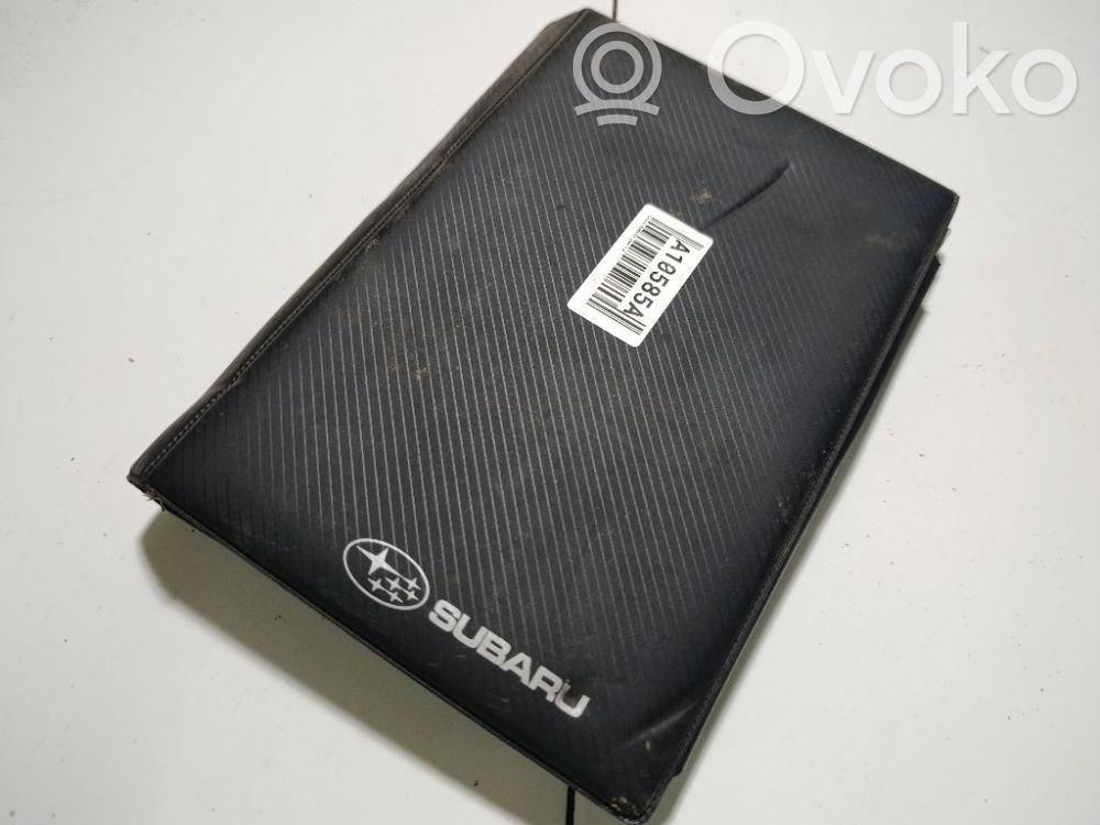 Subaru Forester SH Carte/manual proprietar cu istoric service