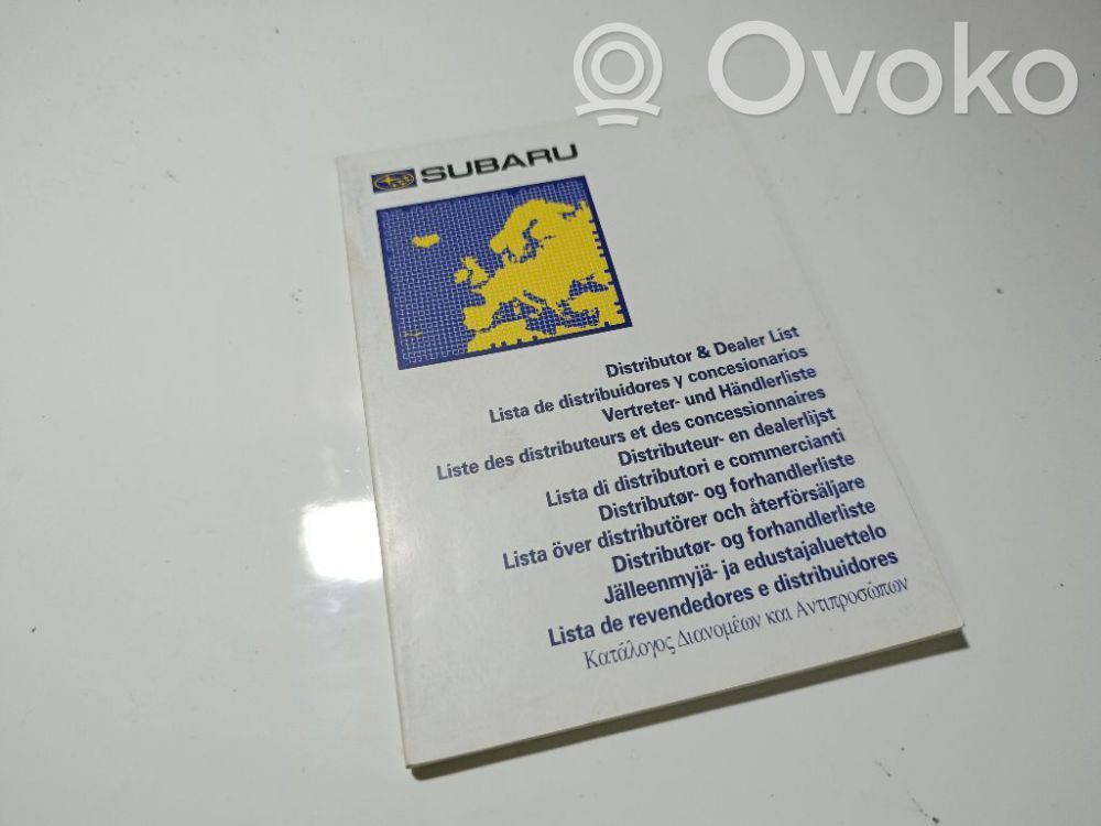 Subaru Forester SH Carte/manual proprietar cu istoric service