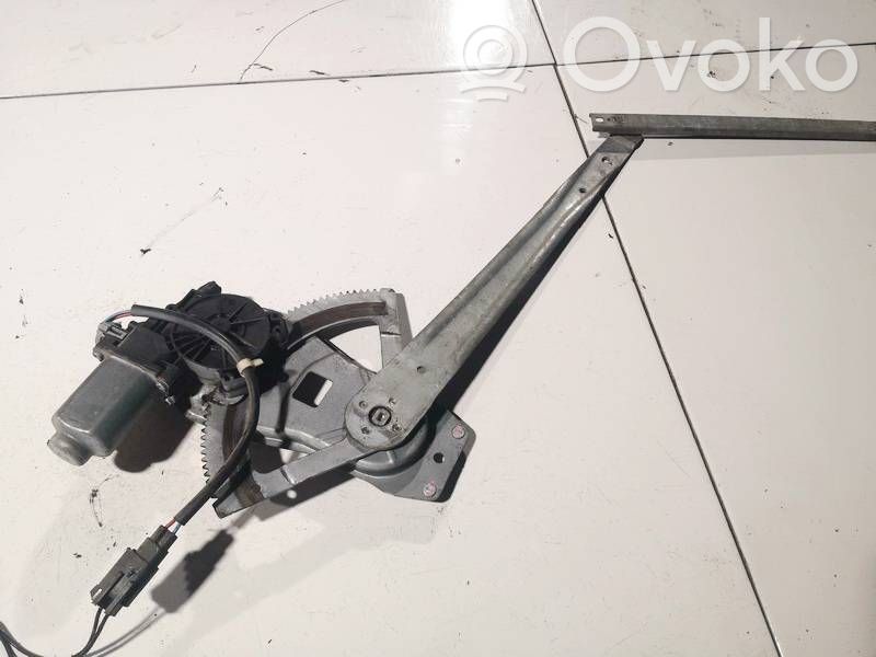 Regulador con motor de la ventanilla de la puerta corredera