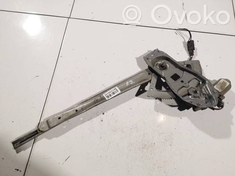 Regulador con motor de la ventanilla de la puerta corredera