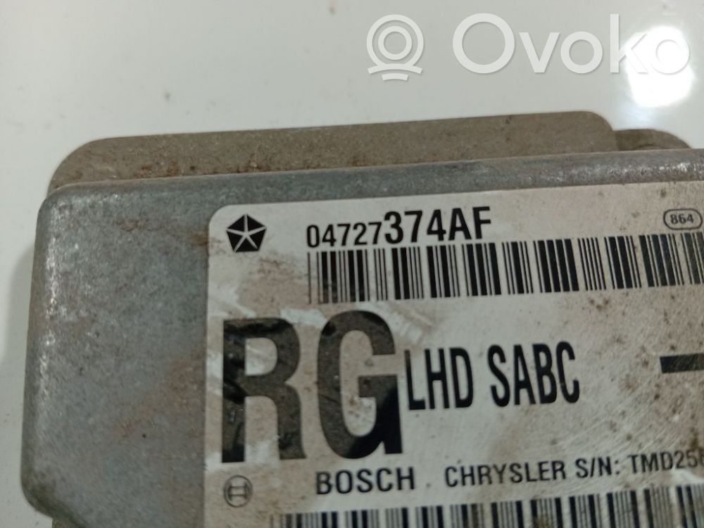 Centralina/modulo airbag   04727374AF,0281007742,04727374AF,0472774AF,TMD2656001