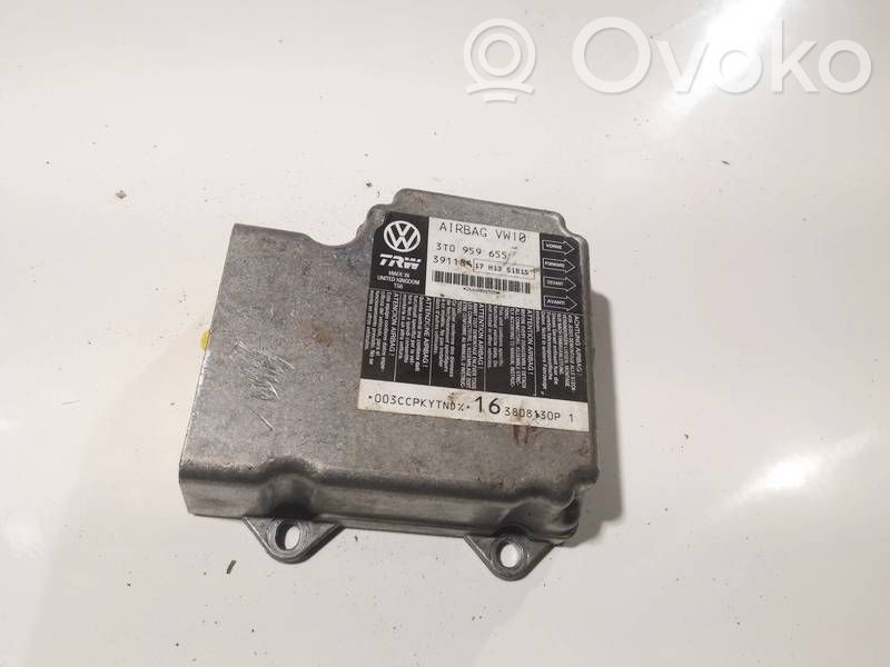 Skoda Superb B6 (3T) Unitate/modul de comandă airbaguri 