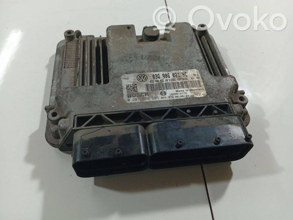 Volkswagen Golf Plus Unitate/modul de control motor 