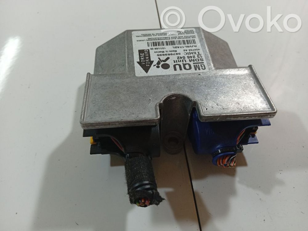Centralina/modulo airbag   13246042,13246042,327963935,404733A2,RJV6L17A2L
