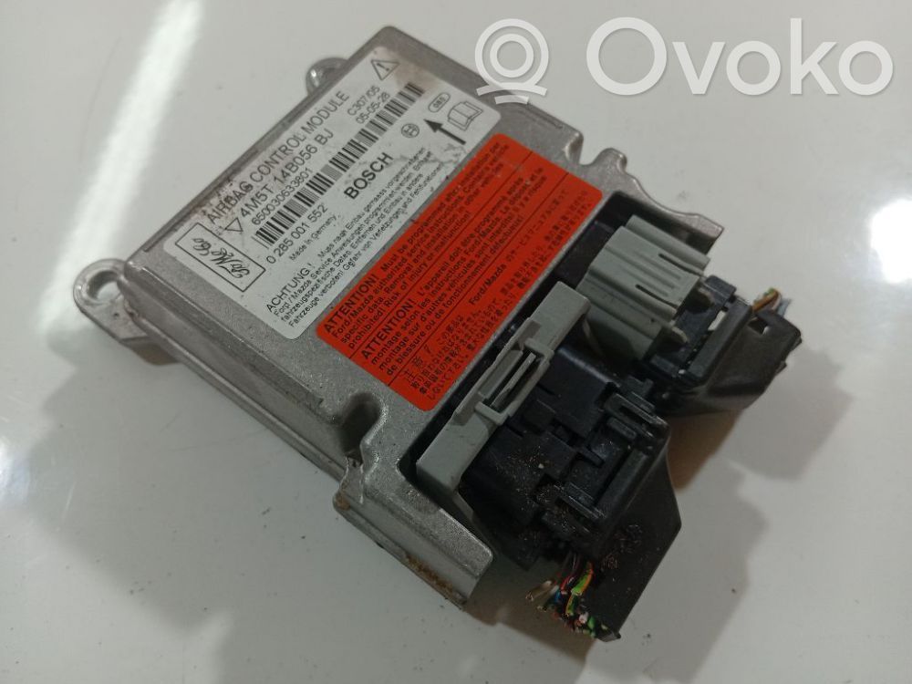 Sterownik / Moduł Airbag   4M5T14B056BJ,0285001552,050528,050528,4M5T14B056BJ,650030633801,C30705