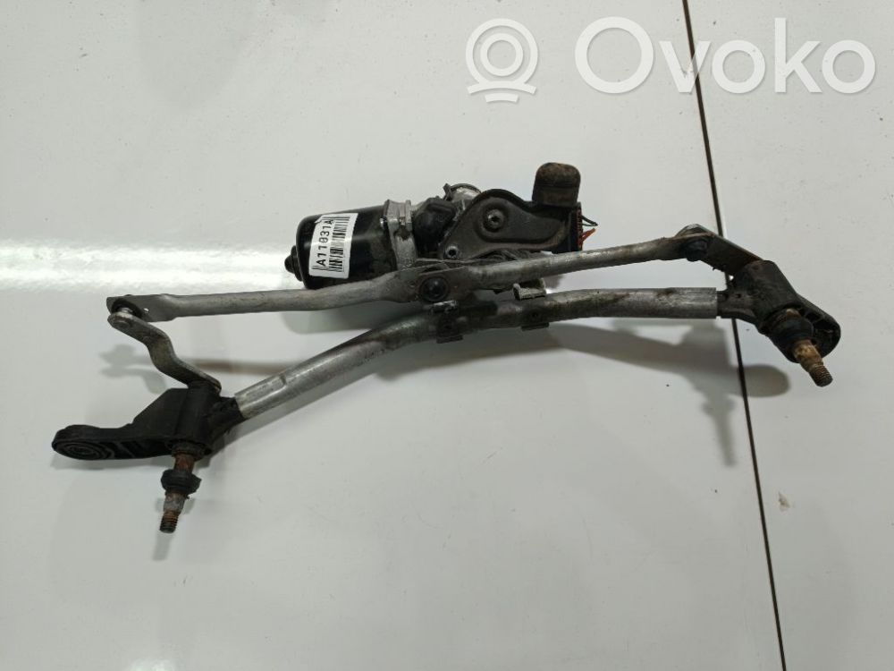 Renault Clio III Mechanizm i silniczek wycieraczek szyby przedniej / czołowej 