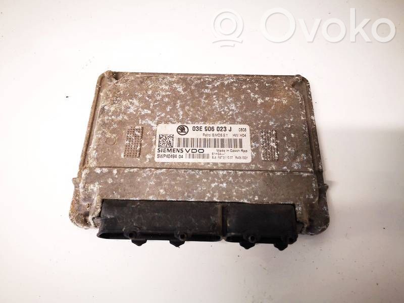 Skoda Praktik (5J8) Engine control unit/module 