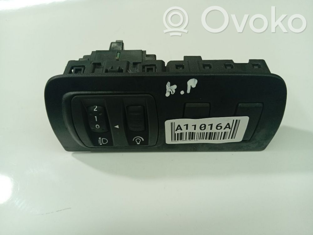 Renault Fluence Headlight level height control switch 