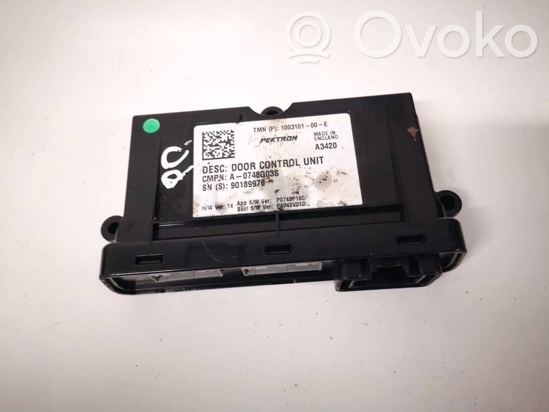 Oven ohjainlaite/moduuli   100310100E,100310100E,A0748G03S