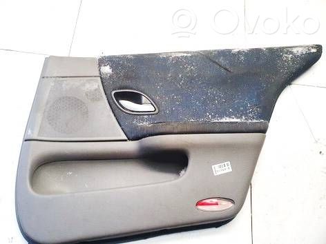 Renault Laguna II Moldura del tarjetero de la puerta trasera