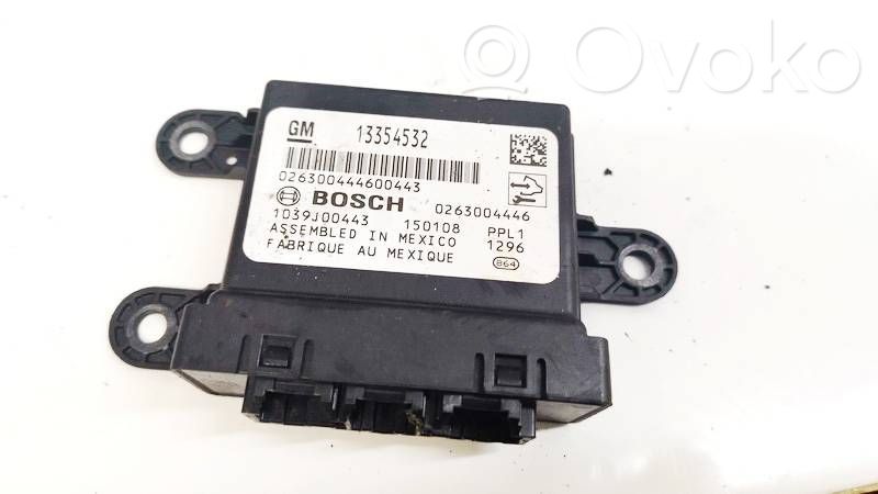 Opel Meriva B Centralina/modulo sensori di parcheggio PDC 