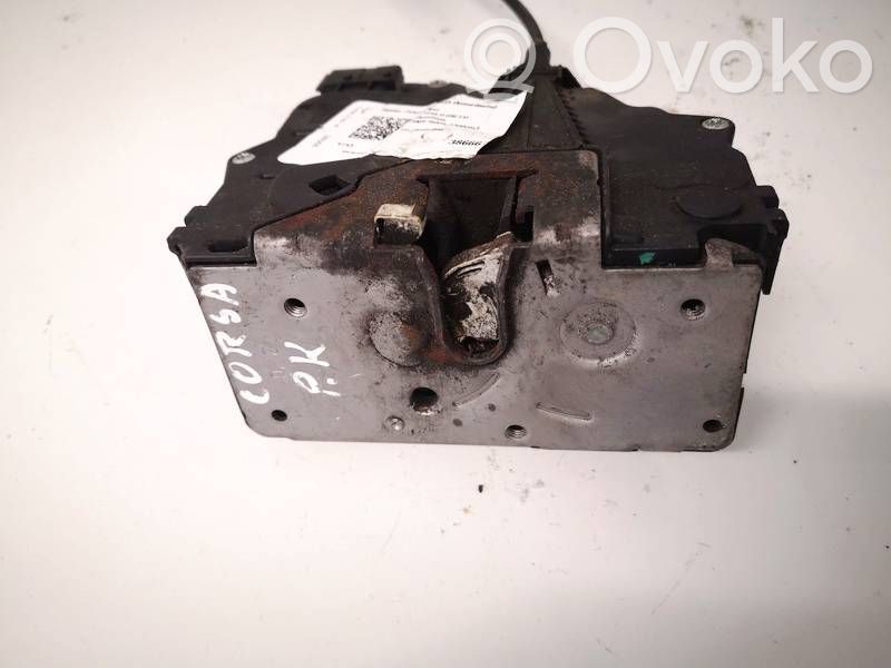 Opel Corsa D Zamek drzwi przednich 