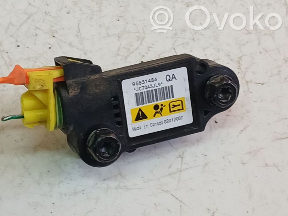 Sensor impacto/accidente para activar Airbag   96631484,96631484,96631484