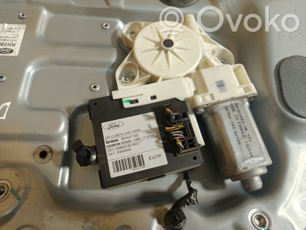 Ford Focus C-MAX Silniczek podnoszenia szyby drzwi tylnych 