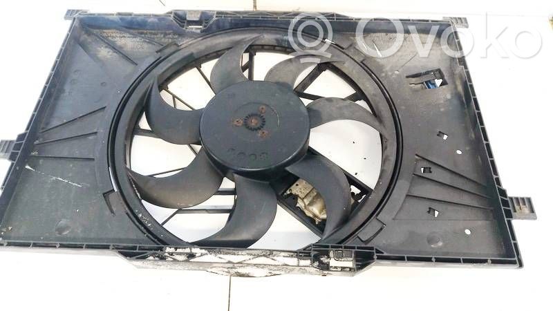 Mercedes-Benz A W169 Suport ventilator radiator