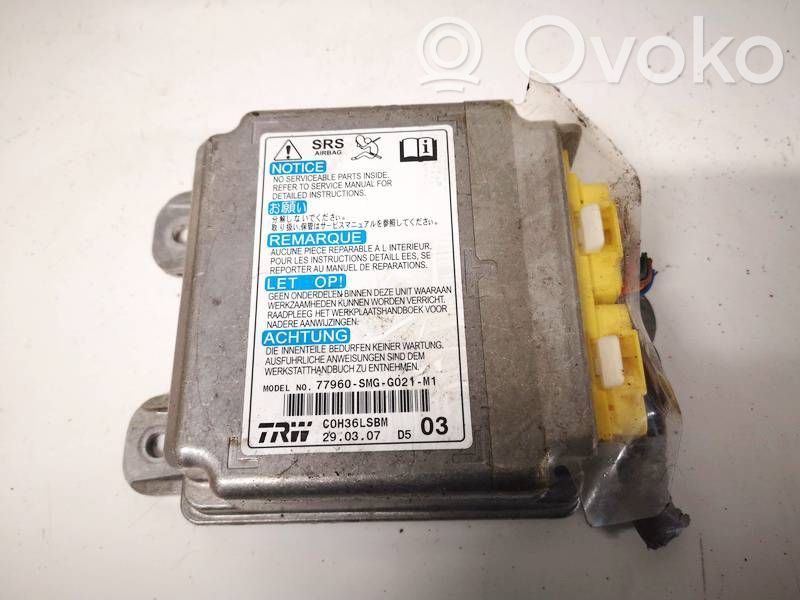 Honda Civic Unitate/modul de comandă airbaguri 