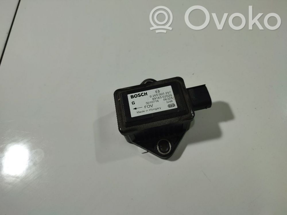 Toyota Avensis T250 Senzor de accelerație ESP 