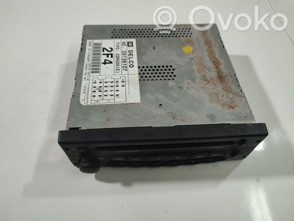 Opel Zafira A Panel / Radioodtwarzacz CD/DVD/GPS 