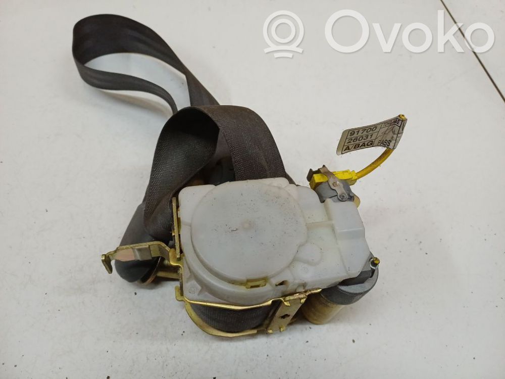 Opel Corsa D Cintura di sicurezza anteriore 