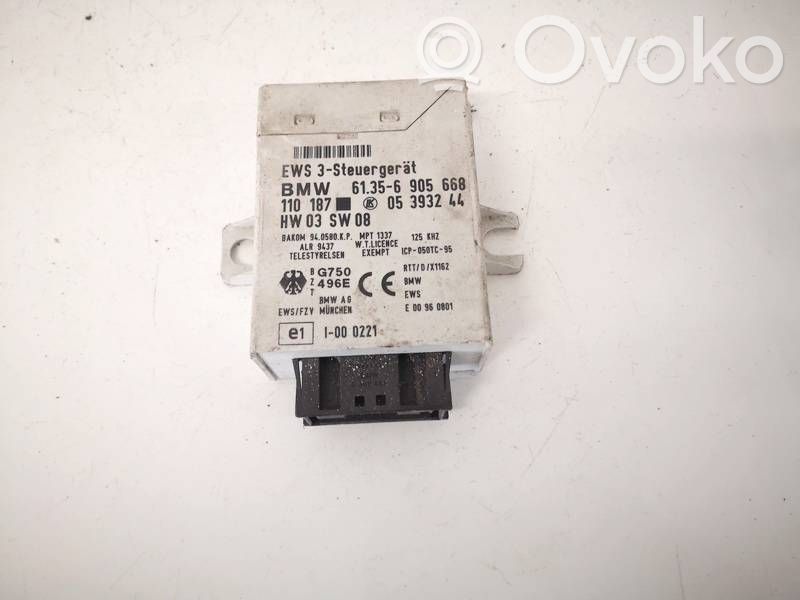 BMW 3 E46 Centralina/modulo immobilizzatore 
