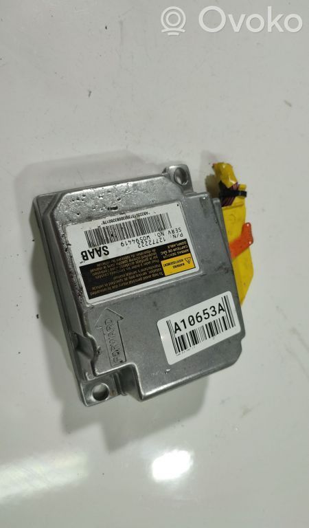 Unidad de control/módulo del Airbag   12772222,12772222,W0594419