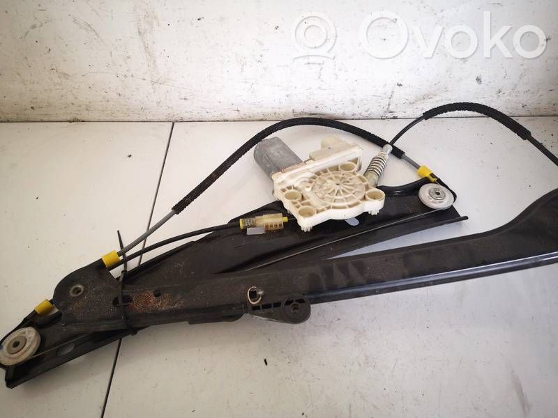 BMW 7 E65 E66 Regulador con motor de la ventanilla de la puerta corredera 