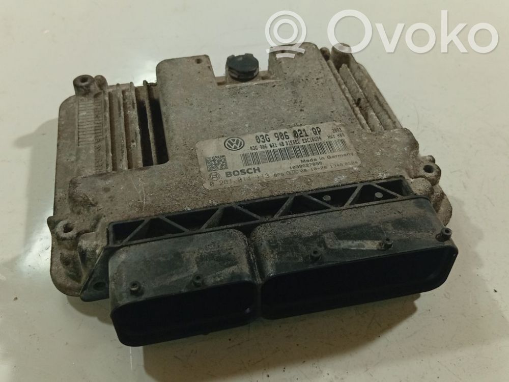 Skoda Superb B6 (3T) Centralina/modulo del motore 