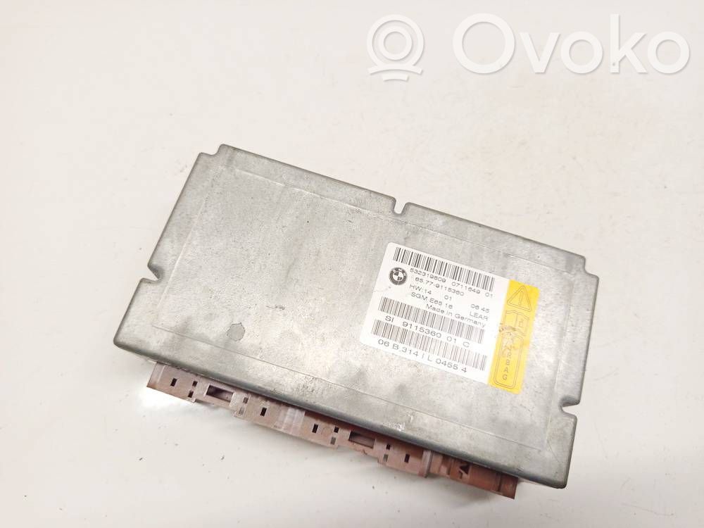 BMW 7 E65 E66 Airbag control unit/module 