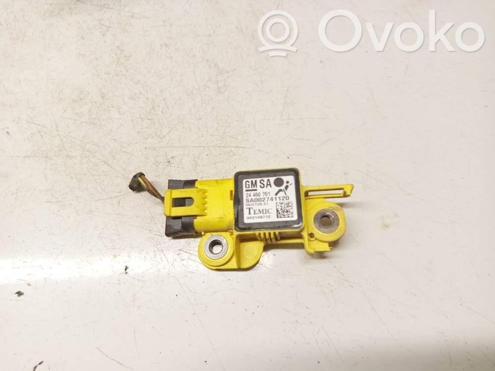 Sensor impacto/accidente para activar Airbag   24460761,24460761,343149712