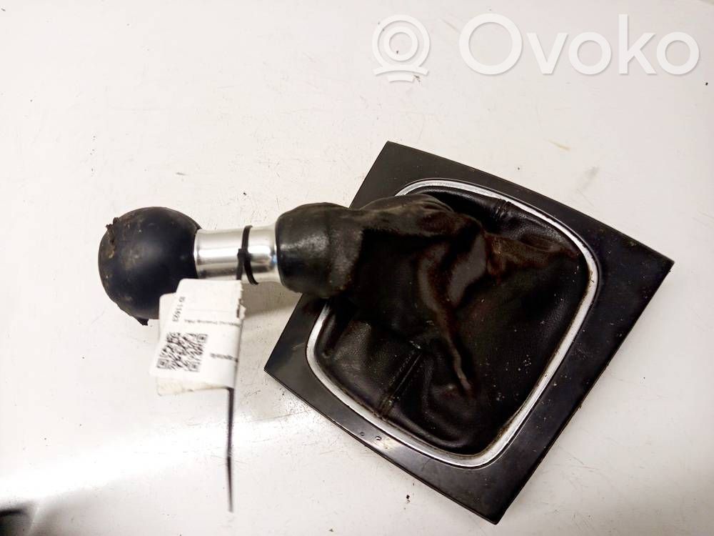 Audi A3 S3 8P Revêtement pommeau de levier de vitesses cuir