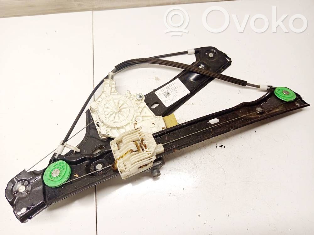 BMW 3 E90 E91 Regulador con motor de la ventanilla de la puerta corredera 