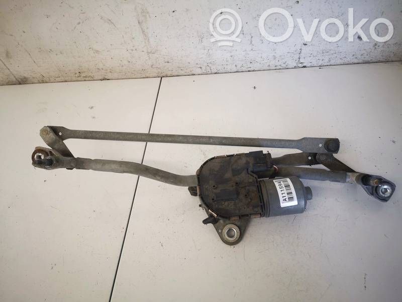 Audi A6 S6 C6 4F Tiranti e motorino del tergicristallo anteriore 