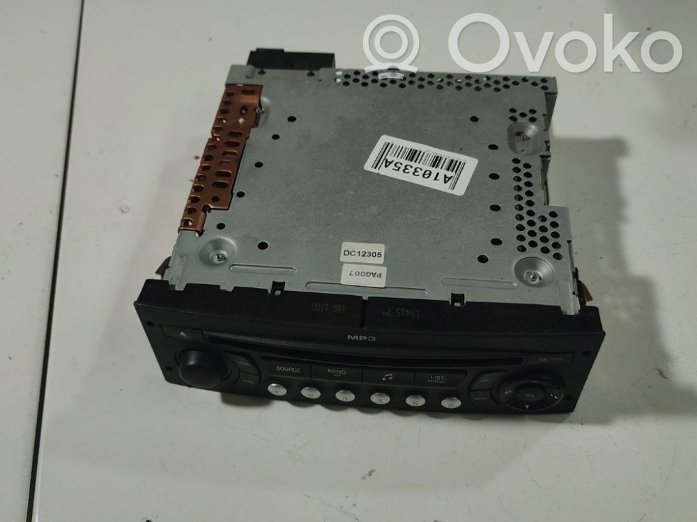 Citroen C4 Grand Picasso Panel / Radioodtwarzacz CD/DVD/GPS 