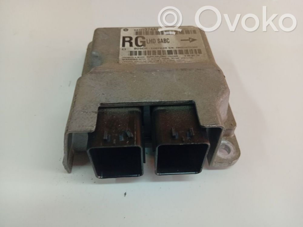 Centralina/modulo airbag   04727374AF,0285001742,04727374AF