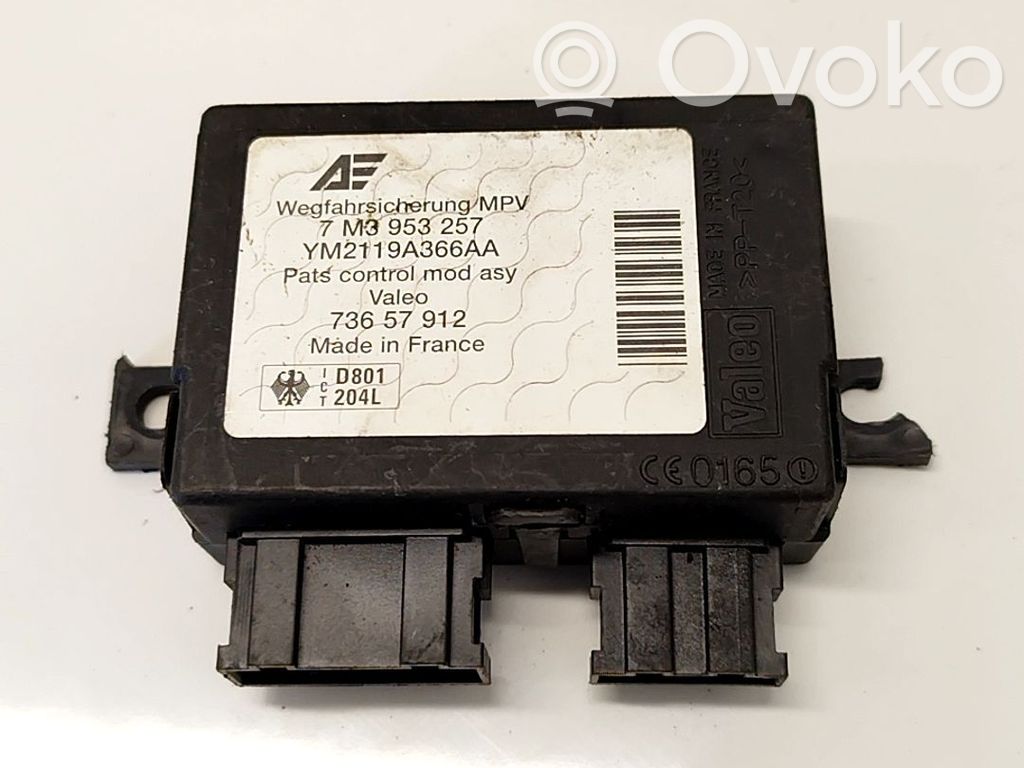 Volkswagen Sharan Centralina/modulo immobilizzatore