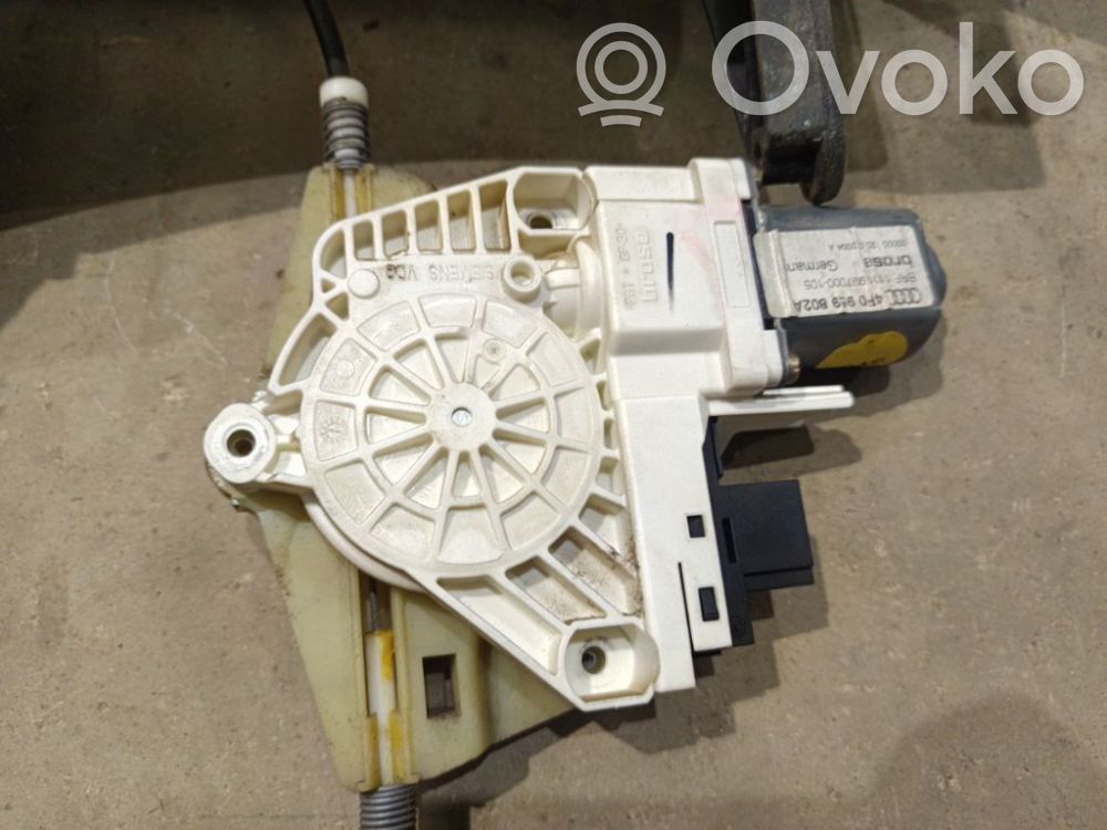 Audi A6 S6 C6 4F Motor macara geam ușă spate