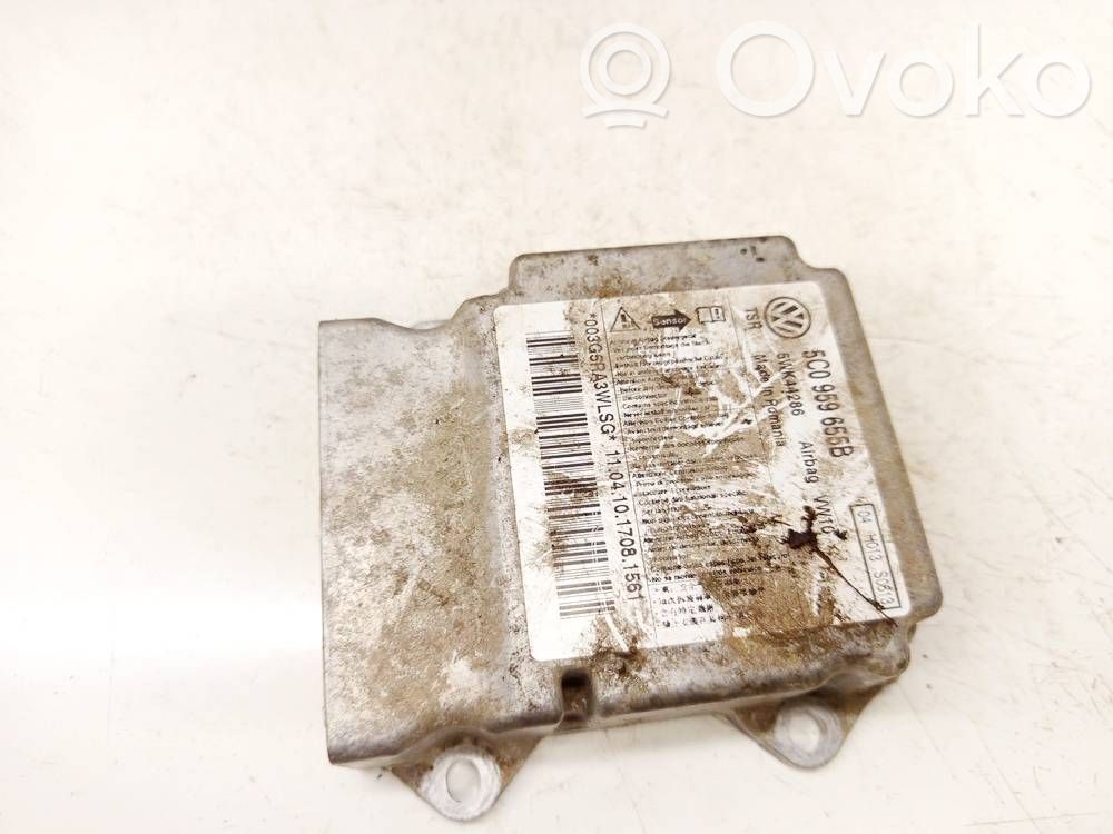 Volkswagen Golf VI Unitate/modul de comandă airbaguri 