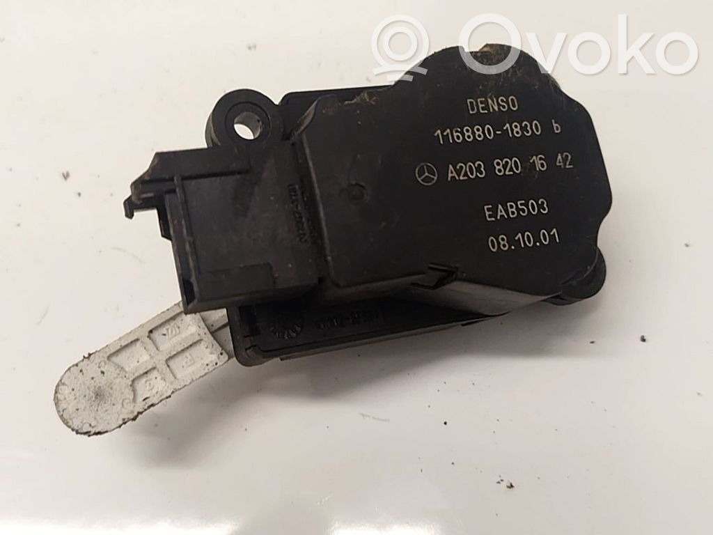 Mercedes-Benz C W203 Motor/actuator clapetă aer 