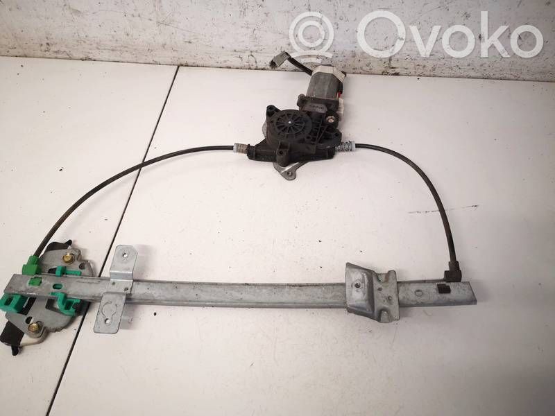 Regulador con motor de la ventanilla de la puerta corredera