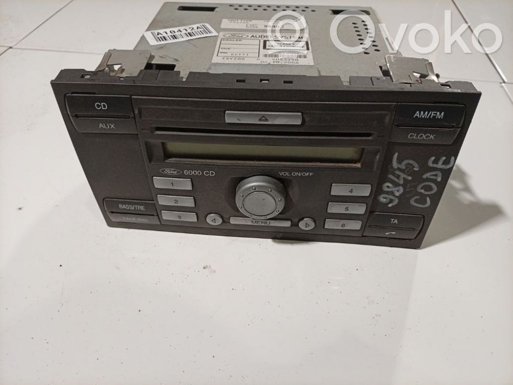 Ford Transit Radio/CD/DVD/GPS-pääyksikkö 