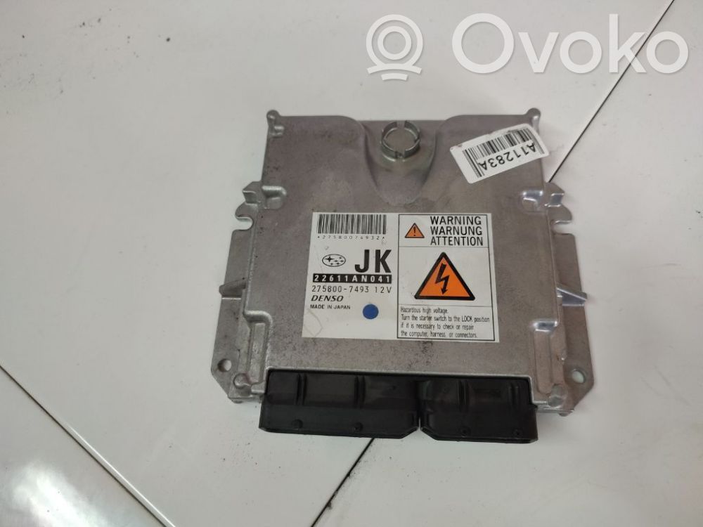 Unidad de control/módulo del motor   22611AN041,22611AN041,2758007493